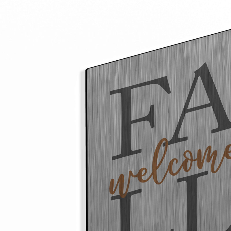 «Welcome Fall» par Lux + Me Designs, art mural, H 16 po x l 12 po