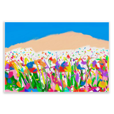 «Joyful Landscape Abstraction» par Bellasai Art