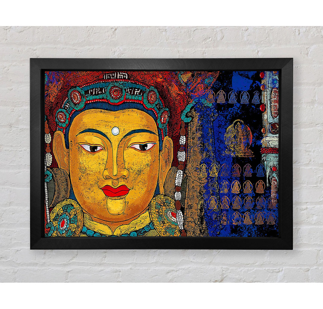 Tibetische Kunst Buddha - Druck