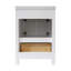 Meuble-lavabo simple 23,6 po avec dessus en quartz Hyle