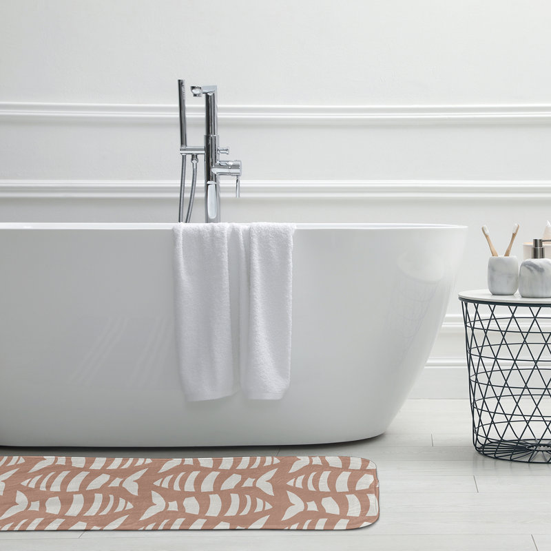 Tapis de bain Sail Sun and Fun, L 21 po x L 34 po, Rose
