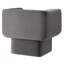 Fauteuil d'appoint en velours Tate Performance-101323707