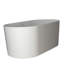 Flutti 59'' L Freestanding Soaking Bathtub