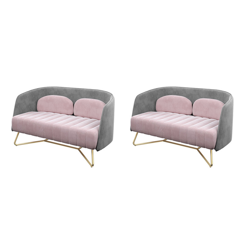 Banc rembourré en mélange de polyester Milk Tea Shop Bakery Cafe
