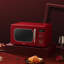 800W 20L Retro Microwave Oven with LED Display-97966933