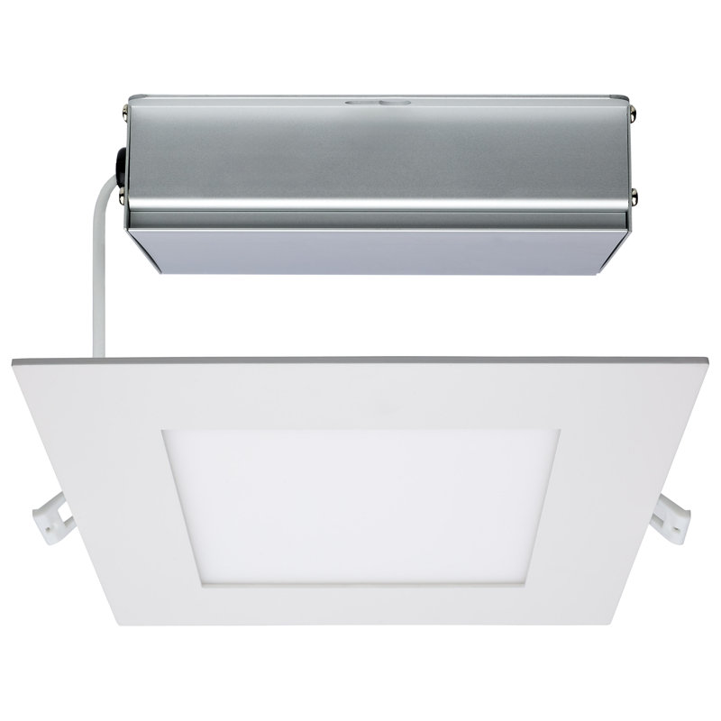 8.86'' Selectable Color Temperature 24 Watt Dimmable Air-Tight IC Rated LED Canless Recessed Lighting Kit