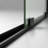 Semi-Frameless Sliding Shower Door, Clear Tempered Glass,Cut Adjustable Width 4"