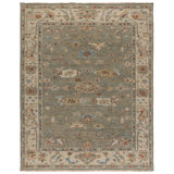 Samarkand 144 Area Rug In Grey / Ivory