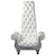 Fauteuil club en cuir véritable d'une largeur de 36,5 po Kyrie-117549182