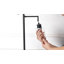 Lampe de salon 67 po avec lampe sur pied en forme d'arbre à 3 lumières, chambre à coucher avec interrupteur au pied et lampe sur pied avec abat-jour en verre