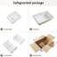 Lavabo de salle de bain rectangulaire encastré en céramique blanche 22 * 15 pouces, de haute qualité, minimaliste, finition lisse, trop-plein, installation facile, installation sous le comptoir pour meuble-lavabo d'une largeur de 15 pouces, longueur, cuisson,