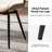  Oakham 19.75''W Modern Solid Wood Dining Chair Set with Bent Wood-1284401359-1284401355