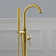 Ember 1 Handle Freestanding Tub Filler with Diverter