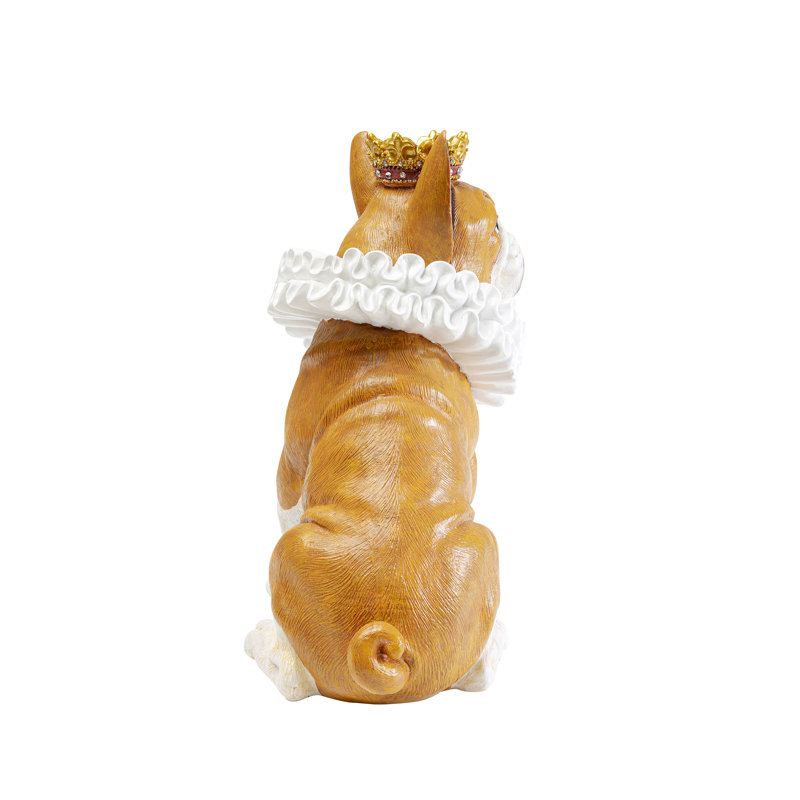 Brown King Dog figurine