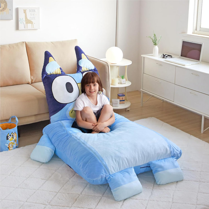 Chaise longue surdimensionnée pour enfants Bluey
