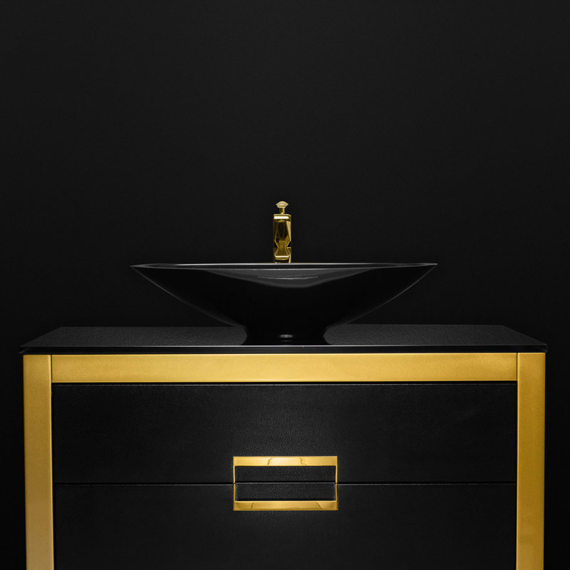 Nova 40'' W Single Vanity, Gold