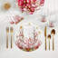 Sous-verres ronds corail-119014980