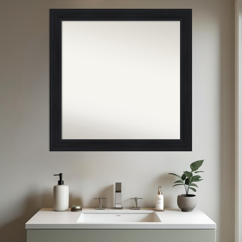 Miroir mural de salle de bain Abbey, 30,75 po x 30,75 po
