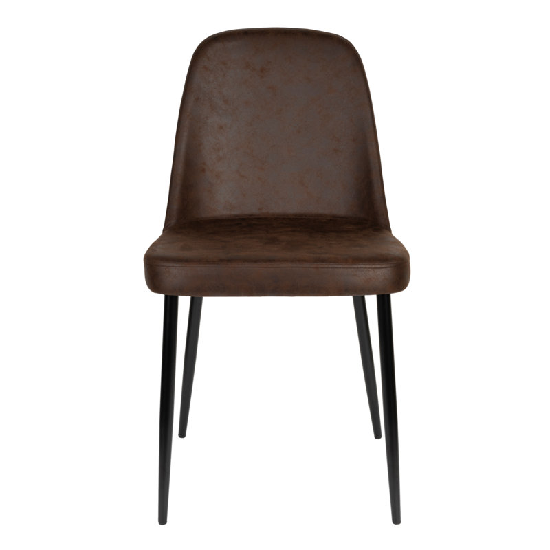 Alana Upholstered Dining Chair, Brown