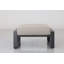 Ensemble de conversation d'extérieur en aluminium 5 pièces avec 2 fauteuils club, 2 repose-pieds et table de bout avec coussin-131406326-131406329