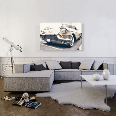 «Cadimer Series 62 Old Timer American Car», reproduction de photo sur toile tendue