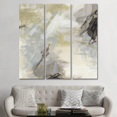 Abstract Vista I - Canvas Wall Art Set - Wrapped Canvas (Set of 3)