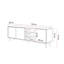 Unfinished TV Stand for TVs up to 49"-224389976