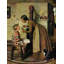 « take your medicine » par norman rockwell, reproduction d’art sur toile tendue-1819427882