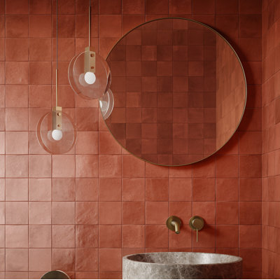 Marrakesh Zellige | 4"x4" Ceramic Wall Tile