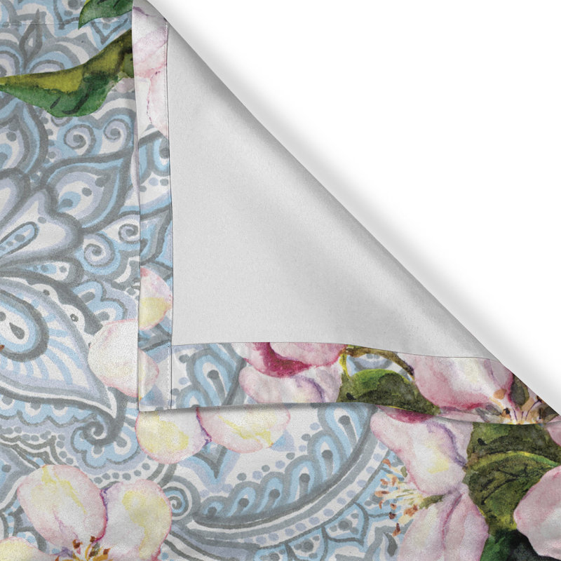 Semi Sheer Curtain Pair