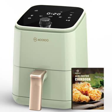 Aria 17 Quart Retro Air Fryer Oven with Accessories - White, Baking, Frying,  Roasting, Grilling, 1600W, UL Safety Listed in the Air Fryers department at
