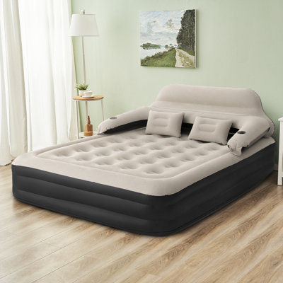 Rohrersville 15'' Air Mattress Bed with Head Rest
