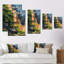 «Video Game Peinture of Abandonné Building», reproduction d'art sur toile-911484535-911484527