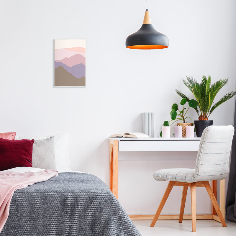 «Subtle Pastel Hills» par Martina Pavlova, H 15 po x l 10 po