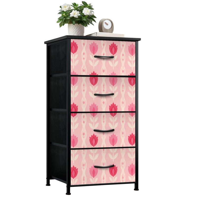 Commode de rangement verticale 4 tiroirs