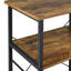 Kitchen Storage Rack Metal Frame Wood Look-976768336