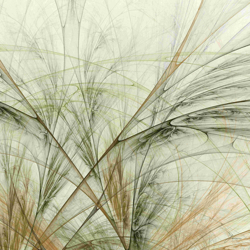 Fractal Grass VI, H 12 po x l 12 po