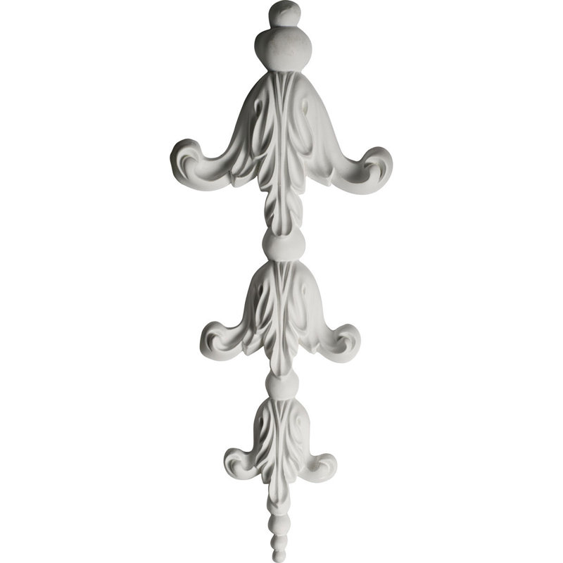 Parchemin à incrustation tombante Milton H 13 po x l 5 1/8 po x P 1 po