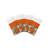 Zebra Seeing Double Orange Tabletop Set