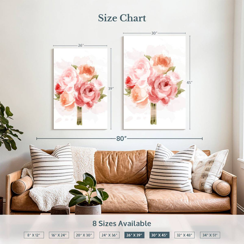 Bouquet de roses Harnek, H 39 po x l 26 po
