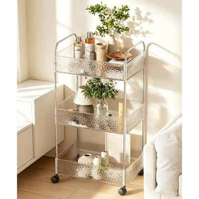 71 cm H x 36 cm W Utility Cart