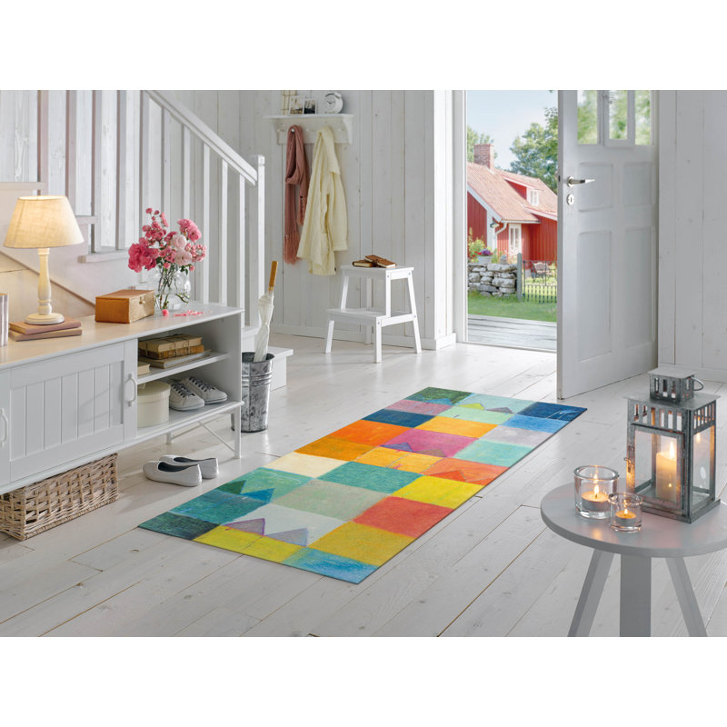 Non-Slip Patchwork Indoor Doormat, Rectangle 170 x 240 cm