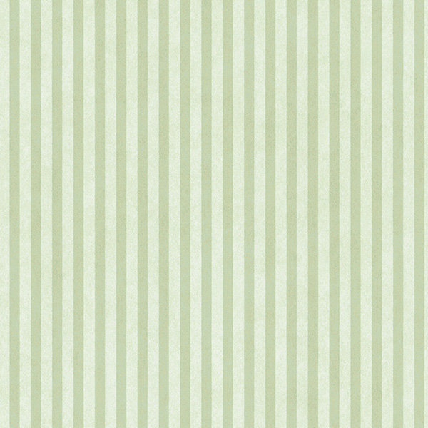 Rouleau de papier peint à rayures 32,7 pi x 20,5 po Floral Prints II, Vert