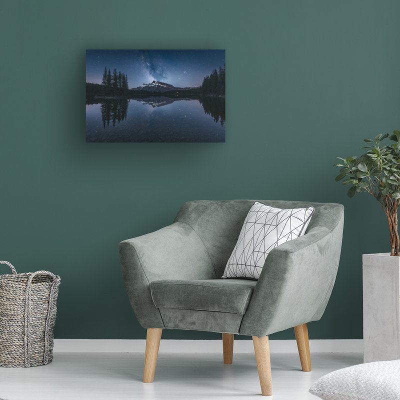 Art sur toile «Bachelor Javier De La Perfect Reflection», H 12 po x l 19 po