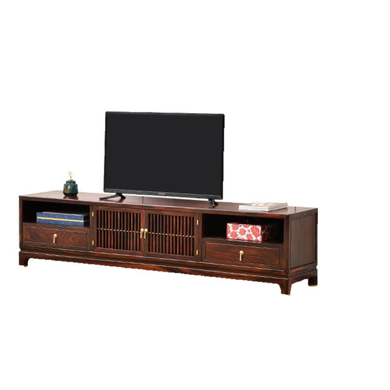 Crédence en bois massif New China Simple, 20.86" H x 94.46" W x 18.11" D