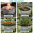 Round Metal Raised Garden Bed – Corrosion-Resistant Galvanized Steel, Safe Rubber Edges, Quick Assembly for Planting & Landscaping