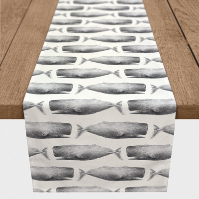 Mckinley Whales Table Runner