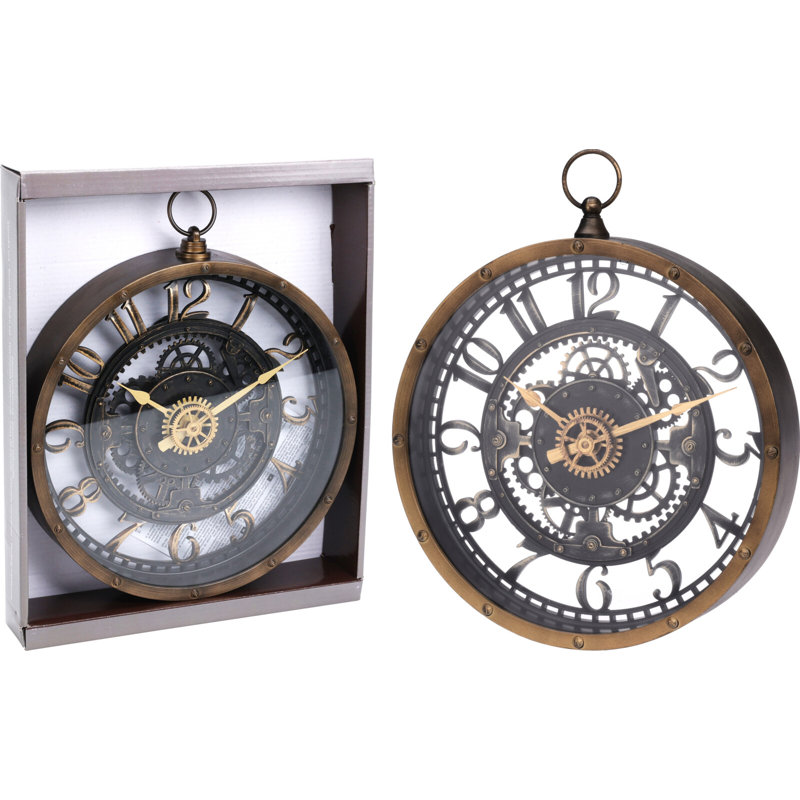 Aaliayh Metal Wall Clock