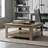 Weddel Basilico 31.3" Transitional Square Coffee Table With Storage