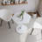 31.50" Modern Hexagonal Coffee Table With Metal Base-1680583981